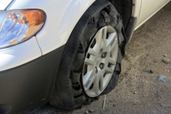 shredded tire