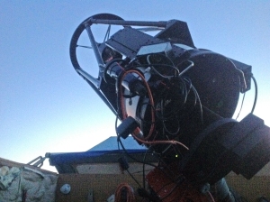 16 inch scope up close. This is the automated ROVOR telescope located west of Delta, Utah.